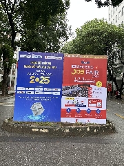 ベトナムで行われた SEKISHO JOB FAIR の様子